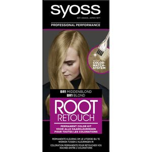 SYOSS Uitgroeiset BR1 Medium Blond Rootset 1 stuk