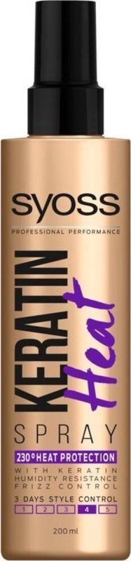 Syoss Keratin Heatprotection Spray 200 ml
