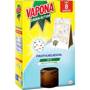 VAPONA Insecten Bestrijding - Green Action Fruitvliegjesval - 40ml