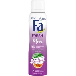 FA Deospray Fresh & Free Mint & Passionfruit 150ml