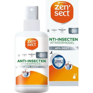 Zen'sect - Anti-Insecten Spray - 40% DEET - Langdurige Bescherming