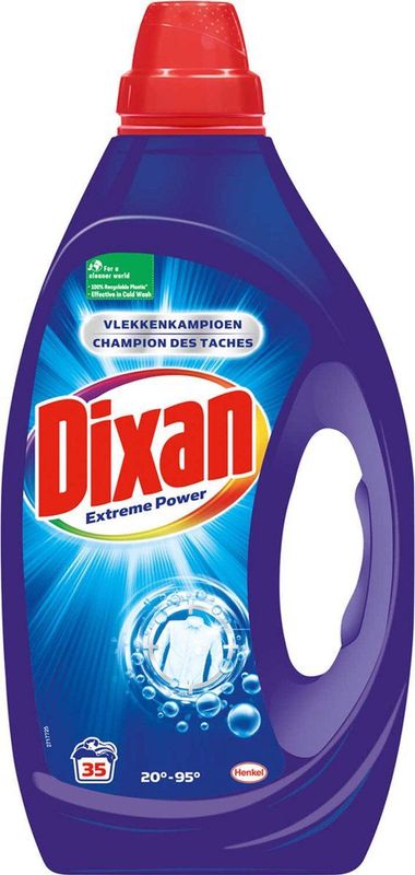 Dixan Vloeibaar Wasmiddel Extreme Power 35wasb./1,75L