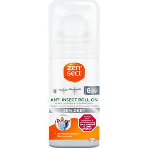 Zensect - Anti Insecten Roller - 50ml - 30% DEET