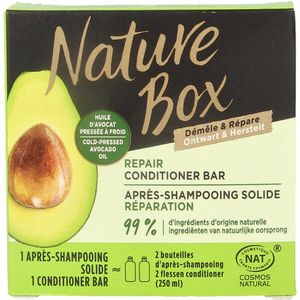 Nature Box Avocado Repair Conditioner Bar - 80gr