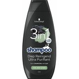 Schwarzkopf - 3-in-1 Shampoo - Diep Reinigend