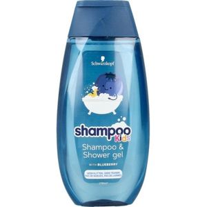 Schwarzkopf Kids - Shampoo & Douchegel - Bosbes - 250ml - VEGAN