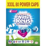 Witte Reus - Power Caps - Wasmiddel Capsules - Voordeelverpakking - 2x40 wasbeurten