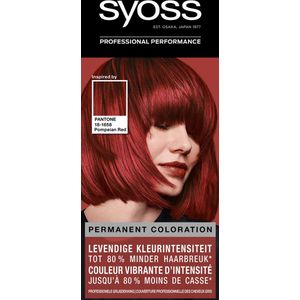 SYOSS Colors Pantone Haarverf 5-72 Pompeian Red - 1 stuk