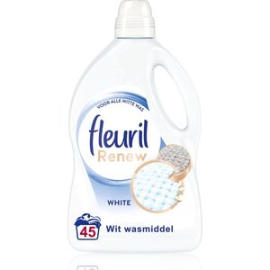 Fleuril Renew Wit - Vloeibaar Wasmiddel - 45 wasbeurten