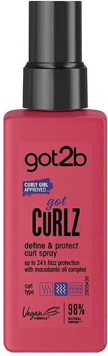 Schwarzkopf Got2b - Got Curlz - Perfecting Spray voor Krullen - 150 ml