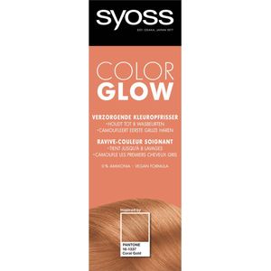 Syoss Color Glow Coral Gold Verzorgende Kleuropfrisser Pantone 16-1337