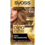 Syoss Oleo Intense - 8-60 Honingblond - Permanente Haarverf - Haarkleuring - 1 stuk