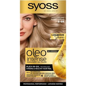 Syoss Oleo Intense - 8-68 Vanillablond - Permanente Haarverf - Haarkleuring - 1 stuk