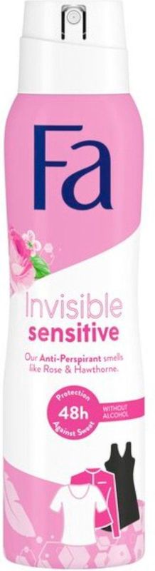 Fa - Deodorant Spray - Invisible Sensitive - 150 ml