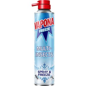 Vapona - Freeze Multi Insecten Spray - Insectenbestrijding - Insectenspray - 400 ml
