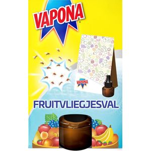 Vapona - Fruitvliegjesval - Insectenbestrijding - Insectenval - 40 ml