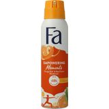 Fa - Empowering Moments - Deodorant - Sinaasappelschil en Basilicum - Vegan Formule