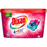 Dixan - Wasmiddelcapsules - Gekleurde Was - 15 Wasbeurten - 4+1 Power-Caps - 15 stuks