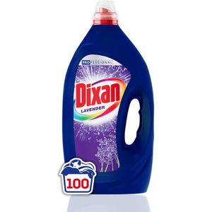Dixan - Fresh Lavender - Vloeibaar Wasmiddel - Gekleurde Was - Grootverpakking - 100 Wasbeurten