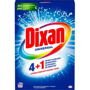 Dixan Waspoeder Universeel - 37 Wasbeurten 4+1 Extreme Power 2,22 kg