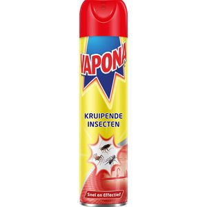 Vapona - Kruipende Insecten Spray - Insectenbestrijding - Insectenspray - 400 ml