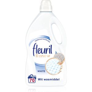 Fleuril - Renew Wit - Vloeibaar Wasmiddel - Voordeelverpakking - 70 Wasbeurten