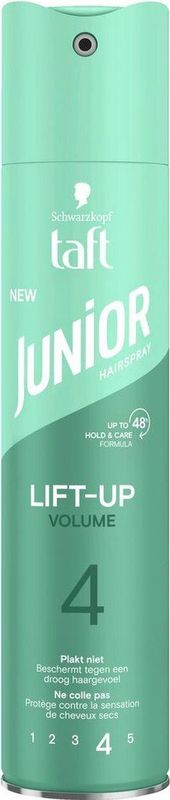 Schwarzkopf - Junior Lift Up Volume - Haarlak - 48 uur Hold & Care - Microverstuiver