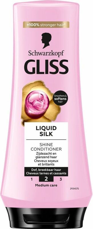 Schwarzkopf - Gliss - Conditioner - 200ml - Vloeibare Zijde Formule