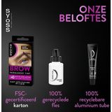 Syoss - Brow Tint - Wenkbrauwverf - Donkerbruin - Permanent - Tot 10 toepassingen - Wenkbrauwen