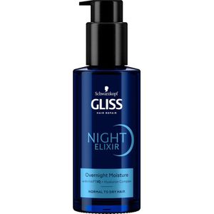 Gliss Overnight Moisture Night Elixir - Gliss 2+3 gratis