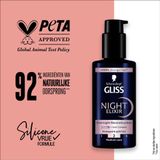Gliss - Night Elixir - Haarserum - 100ml - Natuurlijke Ingrediënten