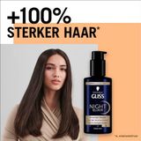 Schwarzkopf - Gliss Night Elixir - Haarserum - 100 ml - Nacht Elixir - Herstelt Beschadigd Haar