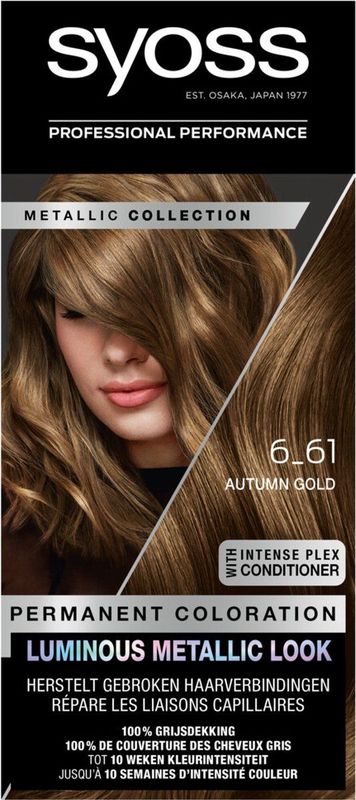 Syoss Metallics Haarverf 6 61 Autumn Gold
