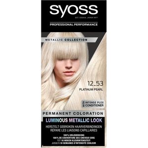 Syoss Metallics Haarverf Platinum Pearl