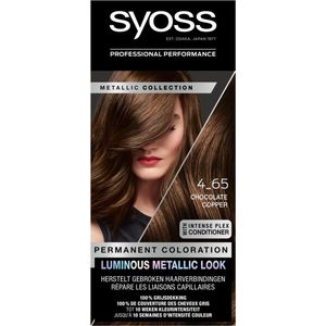 Syoss - Metallics - Haarverf - 4-65 Chocolate Copper