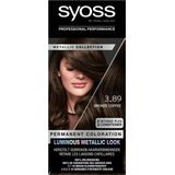 Syoss - Haarverf - 3-89 Metallics Bronze Coffee - 1 Stuk