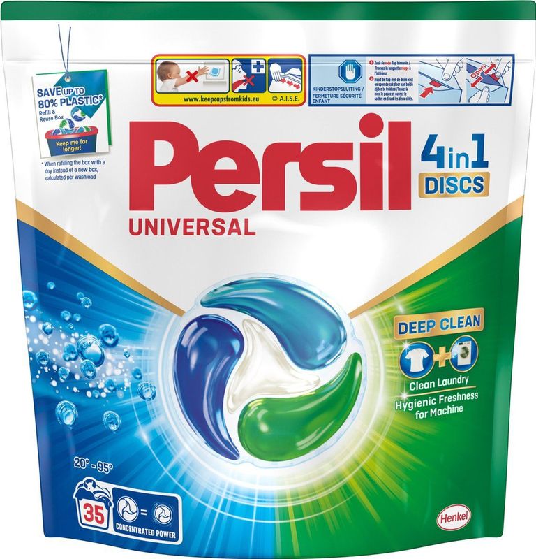 Persil Discs Universal - Wascapsules - 35 Wasbeurten