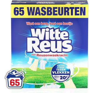 Witte Reus - Waspoeder - Wit - 3575 gr - 65 Wasbeurten