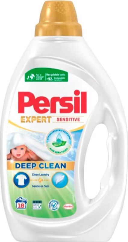 Persil Wasmiddel Gel Sensitive 18 Wasbeurten 810 ml