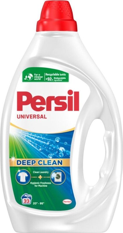 Persil Universal Vloeibaar Wasmiddel Witte en Gekleurde WasWasbeurten