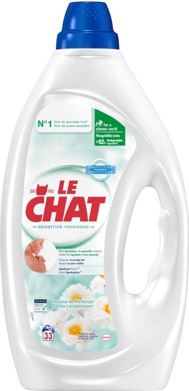 Wasmiddel - Lente Bloesem - Biologisch Afbreekbaar - 1,5 Liter