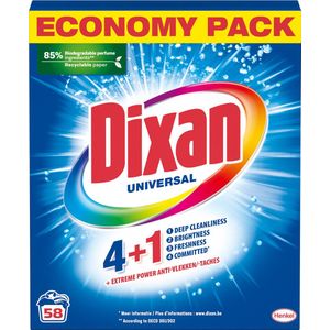 Dixan Waspoeder 4+1 Extreme Power Universal 3,48 kg (58 wasbeurten)