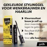 Schwarzkopf Got2b Glued 2 in 1 Brows & Edges Zwart