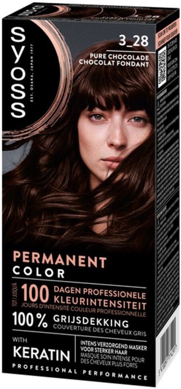 SYOSS - Permanente Haarkleuring - Kleurintensiteit en Grijsdekking - 100ml