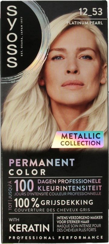 SYOSS - Permanente Haarkleuring - Professionele Kleurintensiteit - Keratine