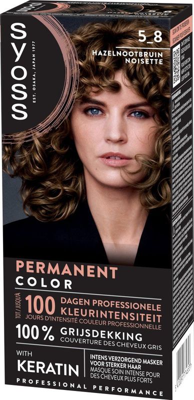SYOSS - Permanente Haarkleuring - Kleurintensiteit - Grijsdekking