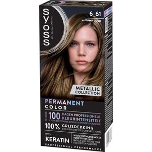 2+2 gratis: Syoss Baseline Haarverf 6-61 Autumn Gold