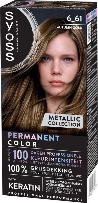 SYOSS - Permanente Haarkleuring - Kleurintensiteit - Grijsdekking