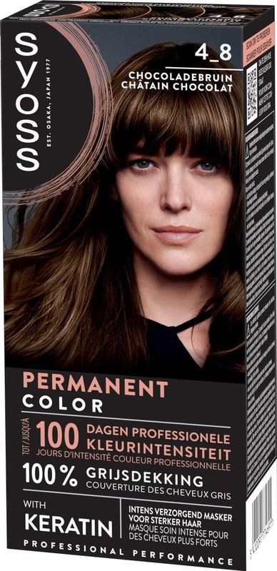 SYOSS - Permanente Haarkleuring - Kleurintensiteit - Grijsdekking