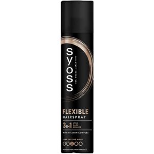 Syoss - Haarspray - Hold & Flex - 3-in-1 Formule - Vitaminecomplex